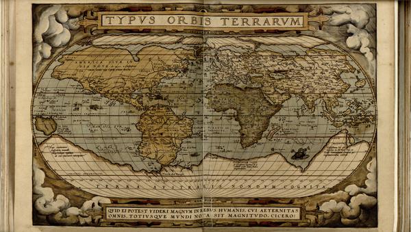 Typus Orbus Terrarum - Ortelius - 1570