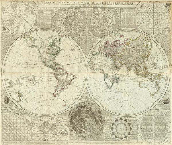The World - Samuel Dunn - 1787