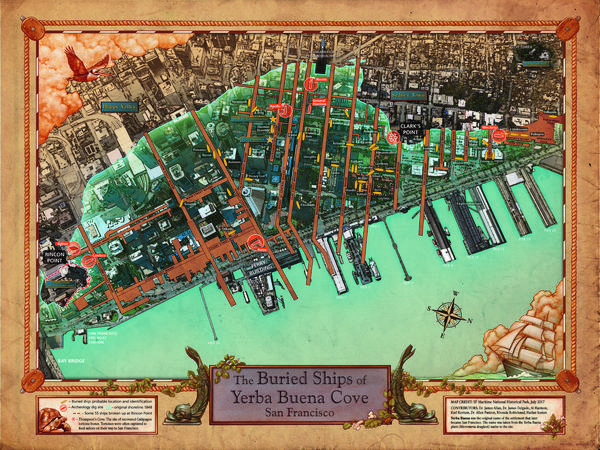 San Francisco Buried Ships - Michael Warner - 2017