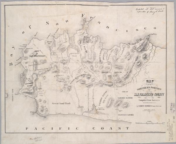 San Francisco - Clement Humphreys - 1853