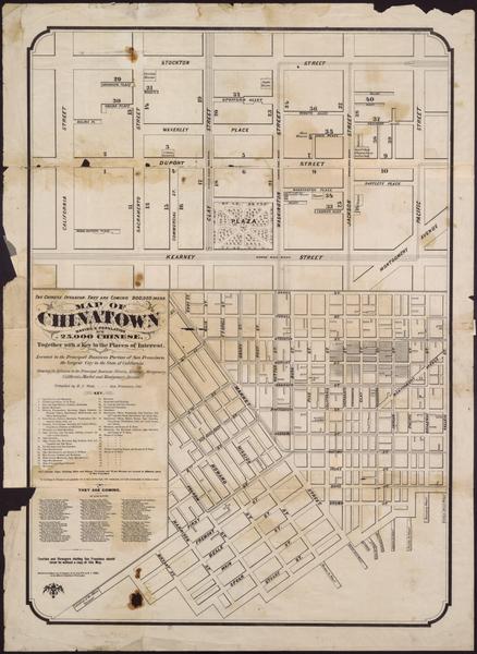 San Francisco Chinatown - Henry Josiah West - 1872