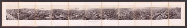 Panorama of San Francisco, From California -St. Hill - Eadward Muybridge - 1877