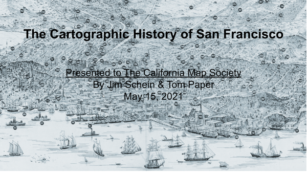 San Francisco Cartographic History Title Page